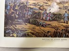 1970s Civil War Lithograph 18x24   Print Battle Of Stone River    Kurz   Allison
