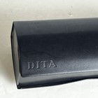 Dita Glasses Sunglasses Hard Case In Black Faux Leather - Case Only