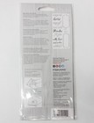 Fiskars 127540-1001 Clear Stamps Lia Griffith  Celebration Tag Set