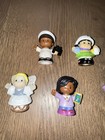 Lot Of 12 Fisher-price Little People Figures