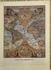 Vintage Antioch Bookplates Library Label Box Of 50 Nos World Map Unopened