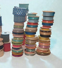 Big Lot Craft Ribbon  Partial Spools Of Unused Decor Ribbon Assorted Diy Project