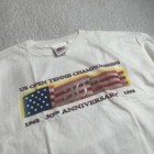 Vintage 1998 U s  Open Tennis Championships Tshirt Usa Made Xl
