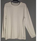 Bcg Cold Weather Long Sleeve Base Layer Shirt White Xl Thermal Compression Top