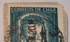 Correos De Chile   B  O higgins   Green 1cts Stamp   Posted cancelled   C 1948