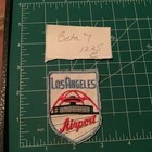 Vintage 1970 s Los Angeles Souvenir Travel Patch Airport Voyager