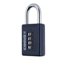 Brinks Zinc Diecast 40mm Combination Sport Padlock With 1 3 16in Shackle