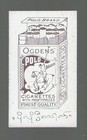 1908 Ogden s Actresses  Lily Elsie  Nm   Polo Cigarettes  Rare Set