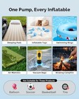 Portable Mini Electric Air Pump Rechargeable For Air Mattress Pool Floats Campin