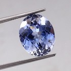 Natural Flawless Ceylon Pastel Blue Sapphire Loose Oval Gemstone Cut 12x16 Mm