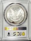 1880 Cc Pcgs Ms 63 Morgan Silver Dollar        Light Rim Toning frosty        965
