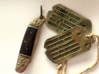 Wwii Pilot Aviation  Dog Tags  Knife  Air Force Plane