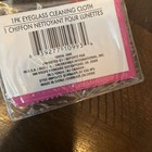 One Durable Microfiber Pink Jumbo Eyeglass Cleaning Cloth With Reusable Pouch