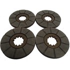 1963810c2 Pack Of 4 Heavy Duty Brake Discs Fits Farmall Ih Tractor M Super