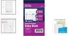 Compact Carbonless Sales Book     50 Sets  Ideal For On-the-go Business Needs