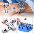 41 Pcs Watch Repair Tool Kit Spring Bar Link Remover Strap Pin Adjuster Resizing