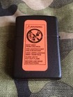 2004 Vintage Zippo Lighter - Ignition - Choice Catalog - Black Matte Finish
