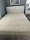  golden Daisies  Vintage Tagged Hofmann Daisy Chenille Bedspread  80x100 pretty