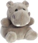 Aurora   Adorable Palm Pals    Hunk Hippo    Stuffed Animal - Pocket-sized Play -    