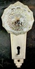 Sargent Radial Brass Art Deco Glass Knobs 1 Of 6 Sets 1930s  metal Knobs Availab