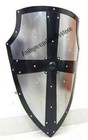 Medieval Shield 28   Armor Shield Gothic Layered Steel Cross Battle Armor Shield