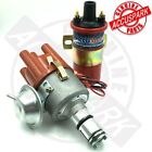 Vw Beetle Electronic Distributor Coil short Plugs red Leads red Rotor 
