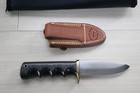 Randall Fireman Special Knife Stainless Black Micarta Handle   Near Mint  T10
