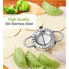Stainless Steel Dumpling Maker Press Empanada Pastry Ravioli Wrapper Mold