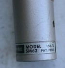 Vintage Shure Sm62 Microphone Unidirectional Dynamic Patent Pending Model Sm-62