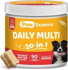 Dog Multivitamin 20 In 1  Dog Vitamins And Supplements  Msm  Dog Food  90 Chews