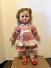 Vtg 1960s Ideal 22  Kissy Doll In Original Outfit Works