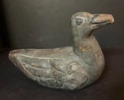Wooden Duck Vintage Fish Decoy Hand Carved Lure Antique Primitive Folk Art