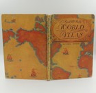 Rand Mcnally World Atlas Pictorial Edition 1935 Hardcover Antique 1934 Book Map