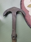 Beautiful Antique Early Cast Iron Anchor Door Knocker Mounted Nautical Ship Vtg