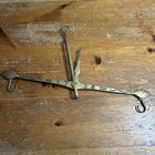 Antique Vintage Brass Hanging Beam Scale 1736