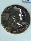 1956 Franklin Half Dollar Ngc Pf 65