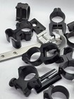 Used Box Lot Of Scope Rings With Old Weaver T2 Mounts