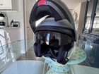 Schuberth C4 Modular Flip Up Helmet - Silver Xl  W sc1 Bluetooth Installed