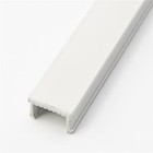 Five 5  New 3 8  Rigid Pvc U Channel Moulding 26-1 4  Length  Light Gray