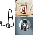 Plate Stand Holder For Wall Hanging Display Rack Art Hanger Metal Easel Photo   