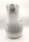 Select Serve Insulated White Coffee Carafe Server 44oz Pitcher Push Button Lid