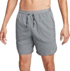 Nike Flex Stride 7  Brief Running Shorts Regular  Smoke Gray  Size  Men s M