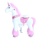 Ponycycle Ride On Unicorn Rocking Horse For Kid 3-5 Yrs Pink Ux302 Minimal Uses