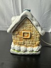 Vintage Christmas Tree Ceramic Mold House Village Light Up Holiday 6   