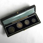 Uk Victoria 1894 Silver Maundy Money 4-coin Set  Rare Proof-like In Orig Box