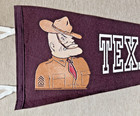 Texas A m Aggie Ol    Sarge great Condition  Multiple Available Pennant   Flag