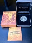 2010 Pheidippides    Marathon Run 1oz Silver High Relief Coin  Mintage  5000