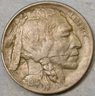 1913 D Buffalo Indian Head Nickel Very Attractive Scarce  Tuff Date W sharp Horn