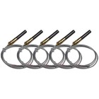 5 Pcs 36  Thermopile Generator 750mv For Fire Gas Stoves Heat Gas Water Heater
