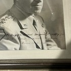 General Omar Bradley Signed Photo Wwii D-day Handwritten Inscription Signature